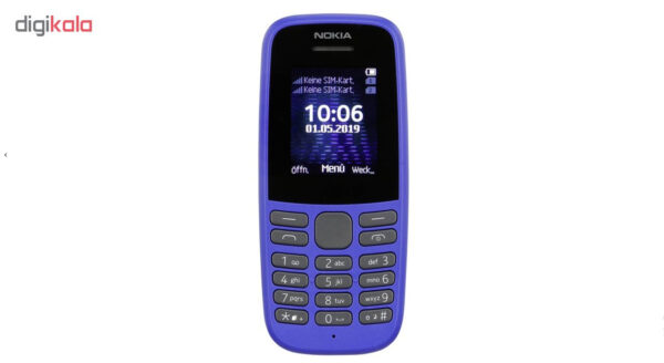 گوشی موبایل نوکیا مدل 105 - 2019 TA-1174 DS FA دو سیم کارت  - مونتاژ ایران