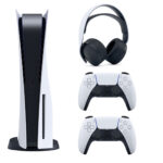 کنسول بازی سونی مدل PlayStation 5 ظرفیت 825 گیگابایت ریجن 1218 آسیا به همراه دسته اضافی و هدست