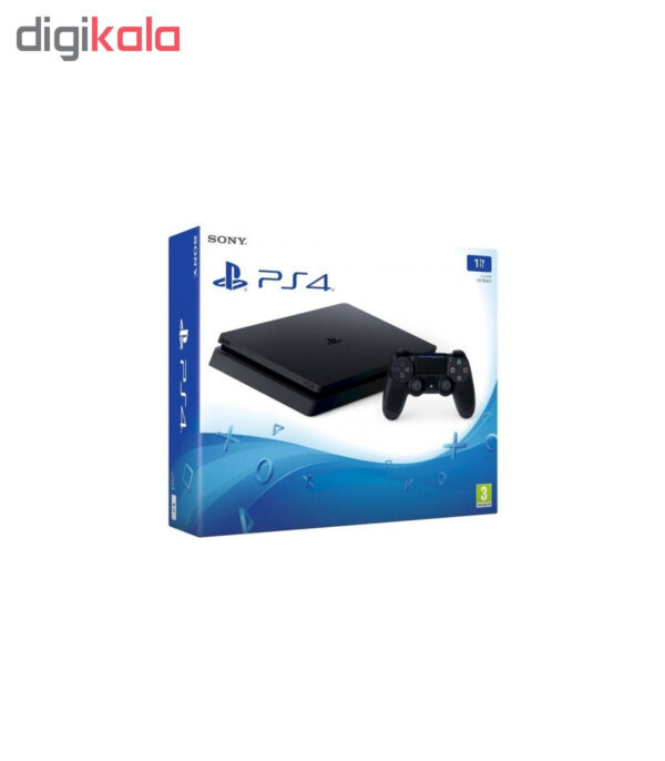 مجموعه کنسول بازی سونی مدل Playstation 4 Slim ریجن 2 کد CUH-2216B ظرفیت 1 ترابایت