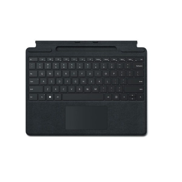 تبلت مایکروسافت مدل Surface Pro 9-i7 1255U ظرفیت 256 گیگابایت و رم 16 گیگابایت به همراه کیبورد Signature Black و قلم Slim Pen 2