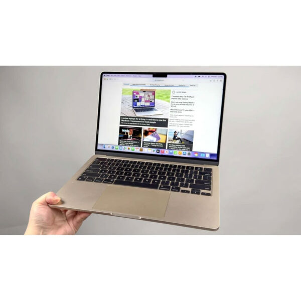 لپ تاپ 13.6 اینچی اپل مدل MacBook Air MW0Y3 2025 HNA-M4-16GB RAM-256GB SSD