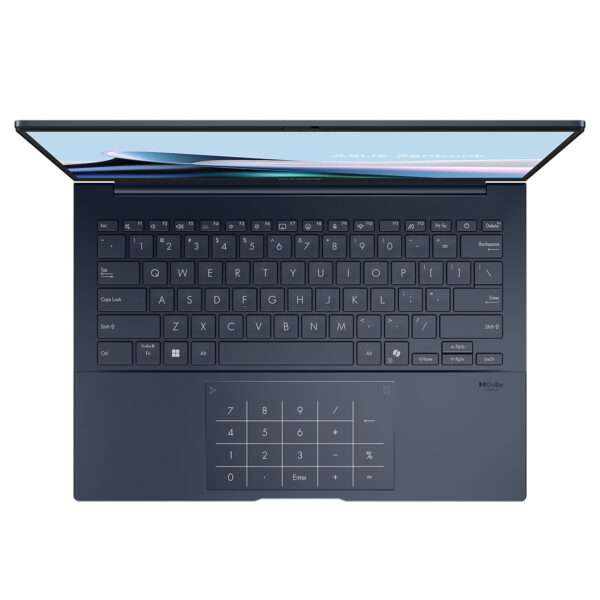 لپ تاپ 14 اینچی ایسوس مدل Zenbook 14 UX3405CA-U7512-Core Ultra 7 255H-16GB LPDDR5X 8533MHz-512GB SSD-OLED Touch-Backlit-W