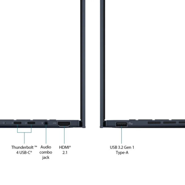 لپ تاپ 14 اینچی ایسوس مدل Zenbook 14 UX3405CA-U7512-Core Ultra 7 255H-16GB LPDDR5X 8533MHz-512GB SSD-OLED Touch-Backlit-W