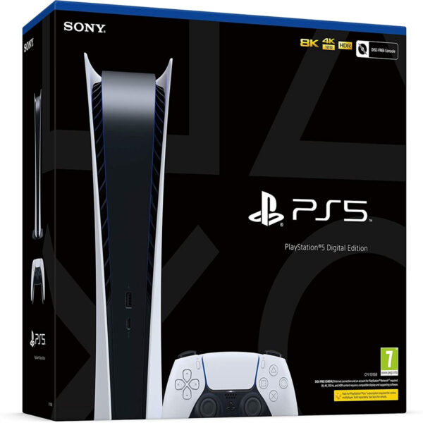 مجموعه کنسول بازی سونی مدل PlayStation 5 Digital ظرفیت 825 گیگابایت به همراه دسته اضافه