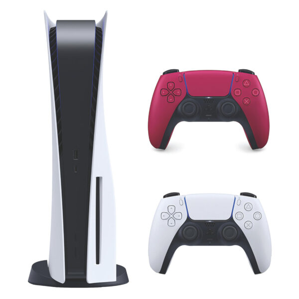 کنسول بازی سونی مدل PlayStation 5 ظرفیت 825 گیگابایت ریجن 1216A اروپا به همراه دسته اضافی