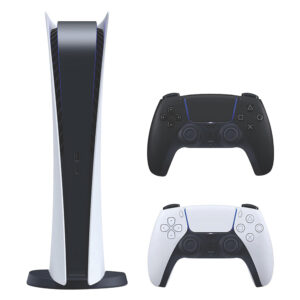 کنسول بازی سونی مدل PlayStation 5 Digital Edition ظرفیت 825 گیگابایت به همراه دسته اضافی