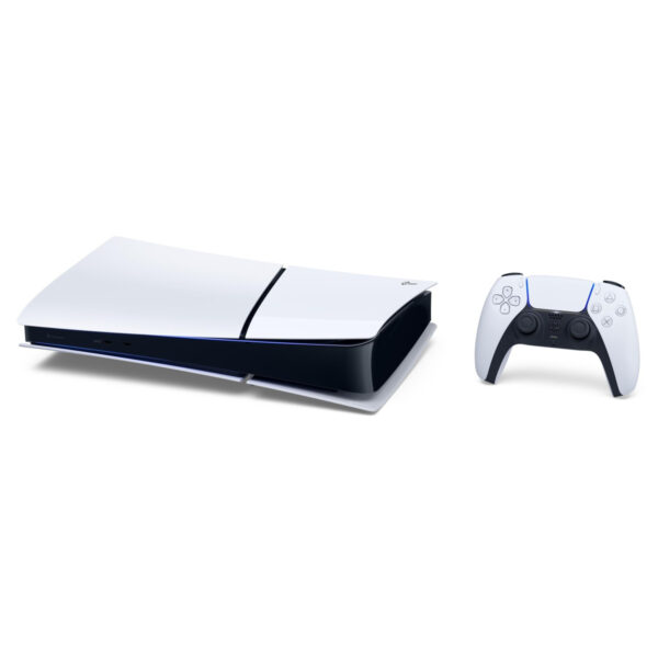 کنسول بازی سونی مدل PlayStation 5 Slim Digital Edition ظرفیت یک ترابایت ریجن 2015 به همراه دسته اضافه