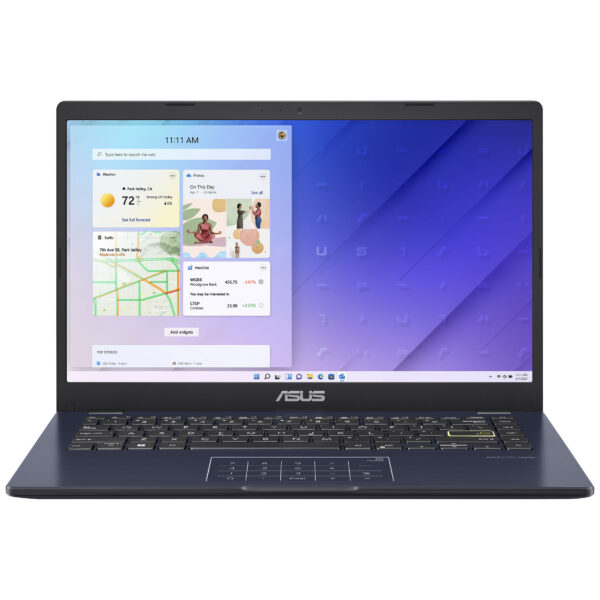 لپ تاپ 14 اینچی ایسوس مدل Vivobook Go 14 E410KA-CL464-Celeron N4500-4GB DDR4 3200MHz-64GB eMMC-TN-W