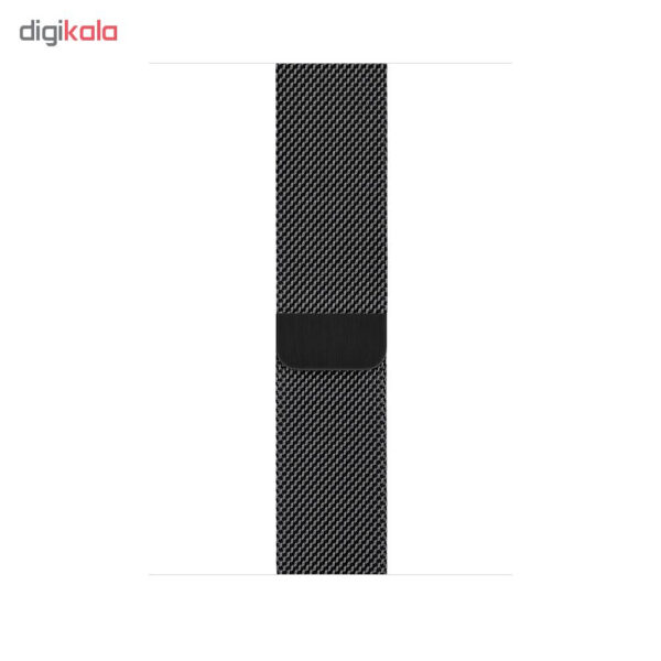 خرید و قیمت | ساعت هوشمند اپل واچ سری 4 سلولار مدل 44mm Steel Case with Milanese Steel Loop