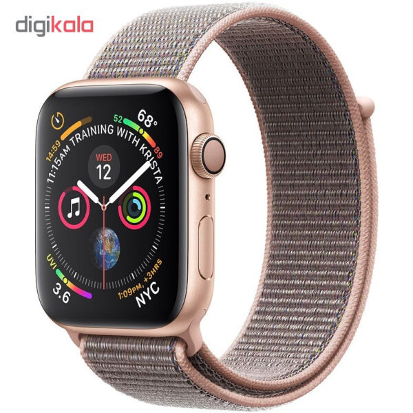 خرید و قیمت | ساعت هوشمند اپل واچ 4 مدل 44mm Aluminum Case with Sport Loop Nylon Band