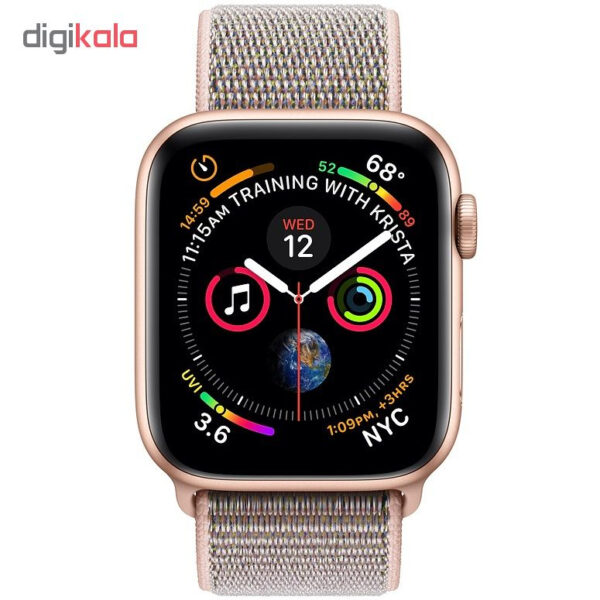 خرید و قیمت | ساعت هوشمند اپل واچ 4 مدل 44mm Aluminum Case with Sport Loop Nylon Band