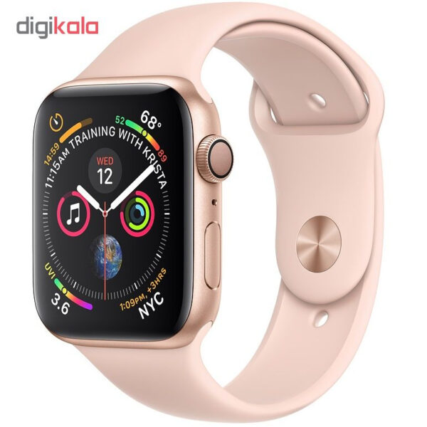 خرید و قیمت | ساعت هوشمند اپل واچ سری 4 مدل 44mm Aluminum Case With Sport Silicon Band