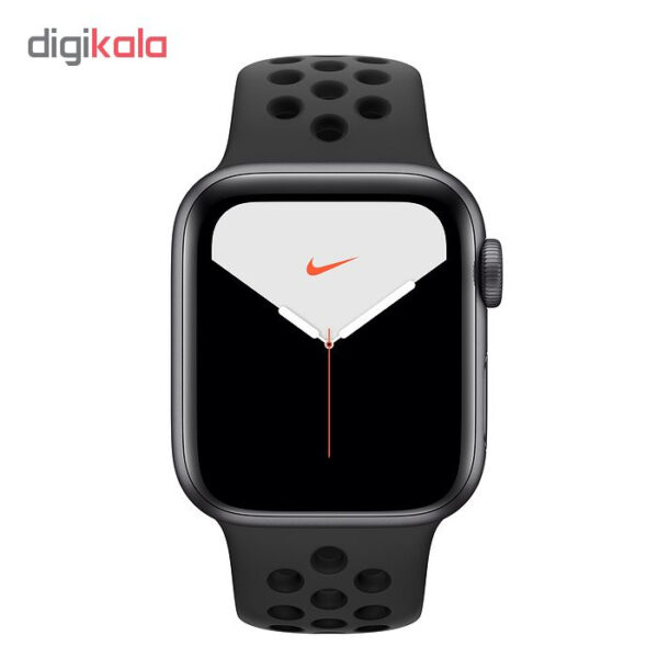 خرید و قیمت | ساعت هوشمند اپل واچ سری 5 مدل 44mm Aluminum Case With Anthracite Nike Sport Silicon Band