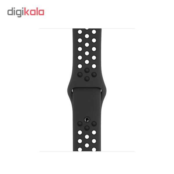 خرید و قیمت | ساعت هوشمند اپل واچ سری 5 مدل 44mm Aluminum Case With Anthracite Nike Sport Silicon Band