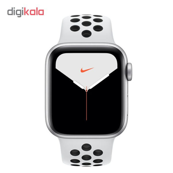 خرید و قیمت | ساعت هوشمند اپل واچ سری 5 مدل 44mm Aluminum Case With Anthracite Nike Sport Silicon Band