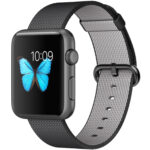 خرید و قیمت | ساعت هوشمند اپل واچ مدل 42mm Aluminum Gray Case With Black Woven Nylon Band