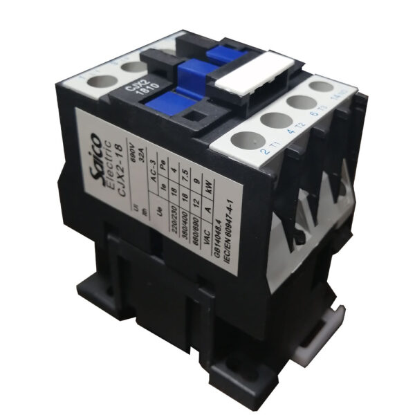 خرید و قیمت |  کنتاکتور سایکو مدل CJX2-18 بسته 4 عددی