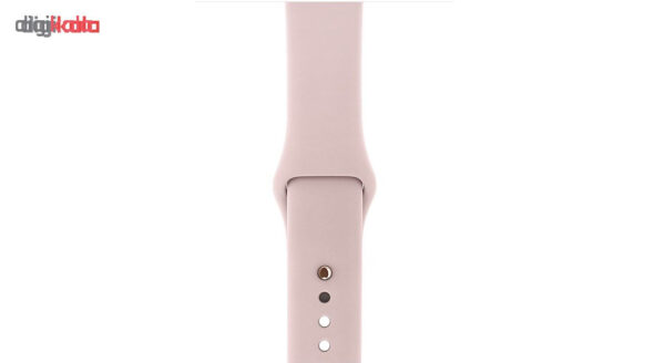 خرید و قیمت | ساعت هوشمند اپل واچ سری 3 جی پی اس مدل 38mm Aluminum Case with Black Sport Silicon Band