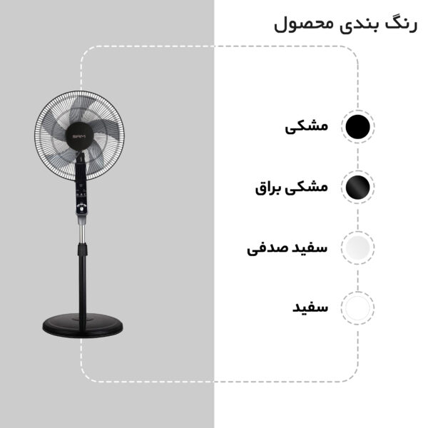 خرید و قیمت پنکه سام مدل EF-1302