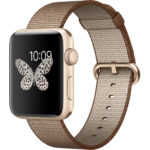خرید و قیمت | ساعت هوشمند اپل واچ سری 2 مدل 42mm Aluminum Case with Coffe Caramel Nylon Band