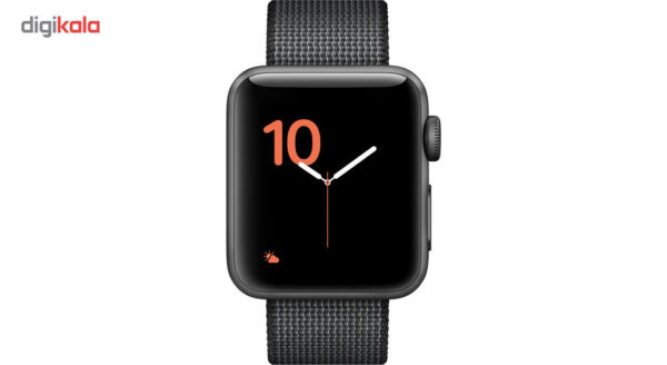 خرید و قیمت | ساعت هوشمند اپل واچ سری 2 مدل 38mm Space Gray Aluminum Case With Black Nylon Band
