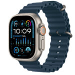 خرید و قیمت | ساعت هوشمند اپل مدل Ultra 2 2024 Titanium Case Ocean Band 49mm