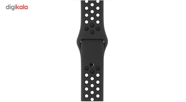 خرید و قیمت | ساعت هوشمند اپل واچ سری 2 مدل   38mm Nike Plus  Space Gray Aluminum Case with Anthracite/Black Silicon Band