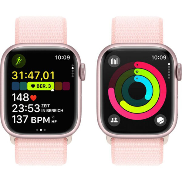 خرید و قیمت | ساعت هوشمند اپل مدل Series 9 Aluminum 41mm sport loop