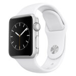 خرید و قیمت | ساعت هوشمند اپل واچ مدل 38mm Silver Aluminum Case with Sport Band