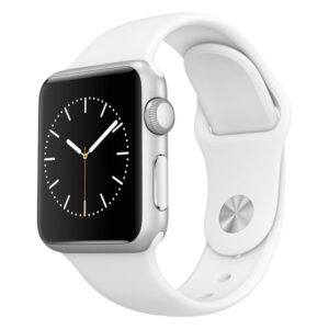 خرید و قیمت | ساعت هوشمند اپل واچ مدل 38mm Silver Aluminum Case with Sport Band