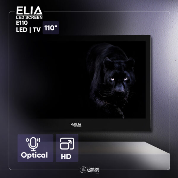 تلویزیون ال ای دی هوشمند ایلیا مدل ELIA MEGA TV 110 سایز 110 اینچ