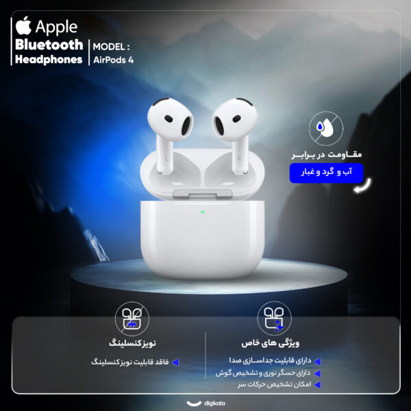 خرید و قیمت | هدفون بلوتوثی اپل مدل AirPods 4