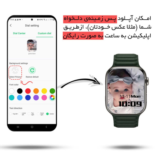 خرید و قیمت | ساعت هوشمند ورنا مدل W46 MAX