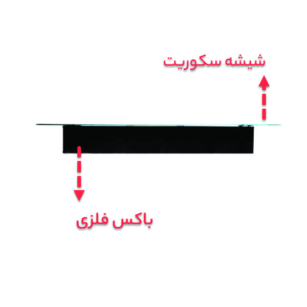 شومینه دیواری برقی شومینه بیستون مدل B.Z_W17_120_L4.bs