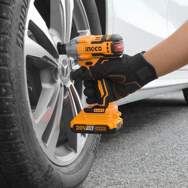 خرید و قیمت | آچار بکس شارژی اینکو مدل CIWLI2038-20V