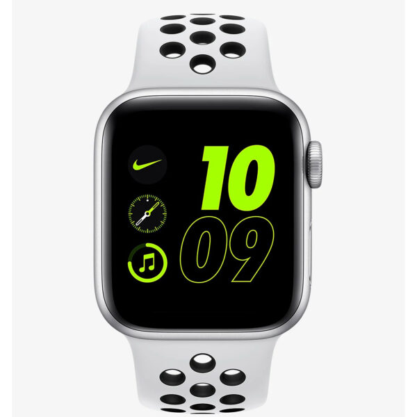 خرید و قیمت | ساعت هوشمند اپل واچ سری 6 مدل 40mm Aluminum Case with Nike Sport silicone Band