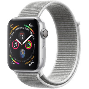 خرید و قیمت | ساعت هوشمند اپل واچ 4 مدل 44mm Aluminum Case with Sport Loop Nylon Band