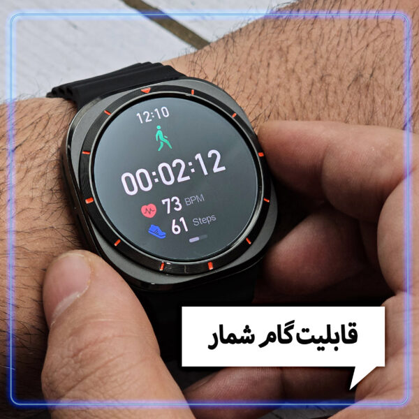 خرید و قیمت | ساعت هوشمند 49 میلی متر وونک مدل S26 Ultra با بند سیلیکونی