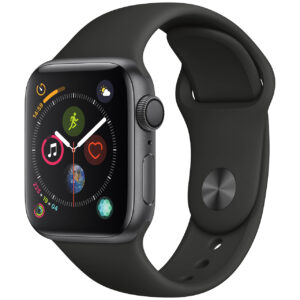 خرید و قیمت | ساعت هوشمند اپل واچ سری 4 مدل 40mm Aluminum Case With Sport Silicon Band