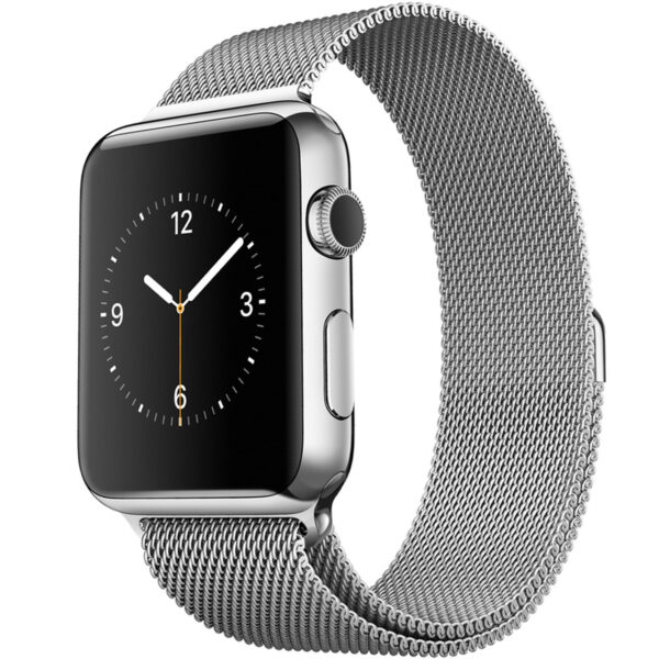 خرید و قیمت | ساعت هوشمند اپل واچ مدل 42mm Stainless Steel Case with Milanese Loop