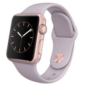 خرید و قیمت | ساعت هوشمند اپل واچ مدل 38mm Rose Gold Aluminum Case with Lavender Sport Band