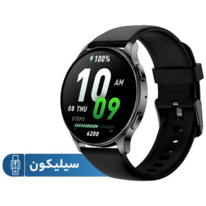 خرید و قیمت | ساعت هوشمند امیزفیت مدل Pop 3R دارای قابلیت های کنترل موسیقی (Music Player)، قابلیت مکالمه از طریق بلوتوث بند سیلیکون