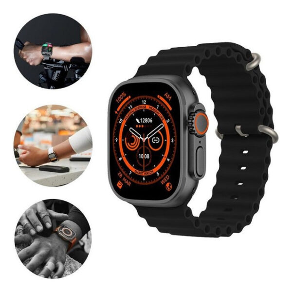 خرید و قیمت | ساعت هوشمند مدل T800 HlWATCH PR0 ORIG Ultra