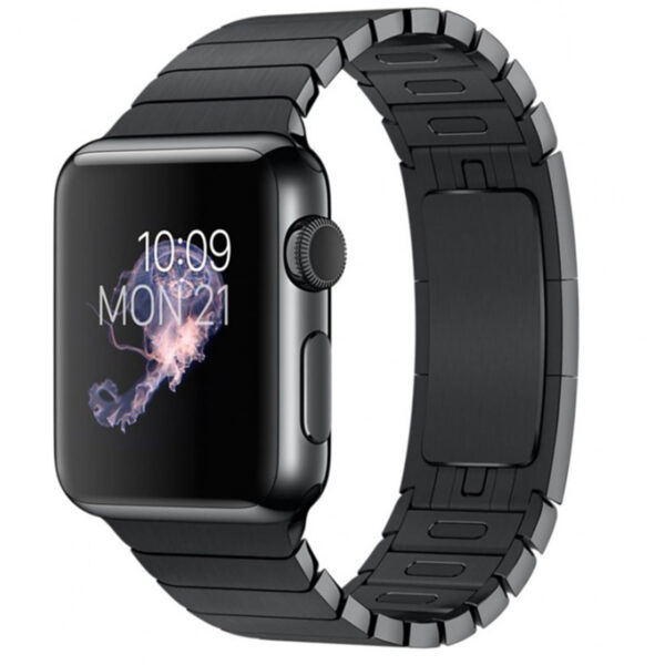 خرید و قیمت | ساعت هوشمند اپل واچ مدل 38mm Steel  Case with Link Bracelet