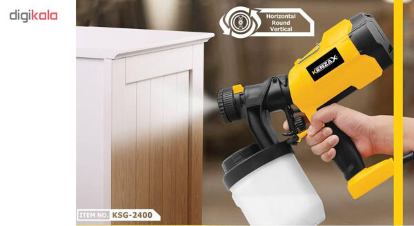 خرید و قیمت | پیستوله برقی کنزاکس مدل KSG-2400