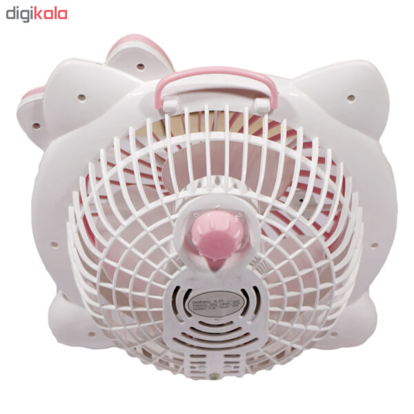 خرید و قیمت پنکه رومیزی شن لیان طرح kitty کد 20