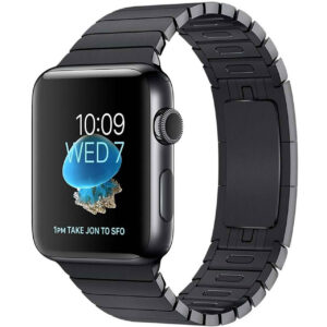خرید و قیمت | ساعت هوشمند اپل واچ سری 2 مدل 42mm Space Black Steel Case with Link Bracelet