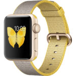 خرید و قیمت | ساعت هوشمند اپل واچ سری 2 مدل 38mm Aluminum with Yellow Gray Nylon Band