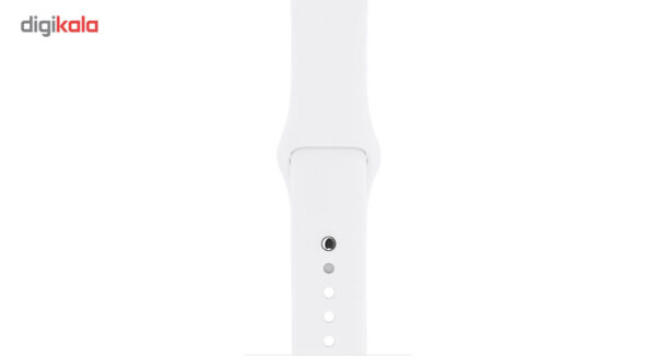 خرید و قیمت | ساعت هوشمند اپل واچ 2 مدل 38mm Silver Aluminum Case with White Sport Silicon Band