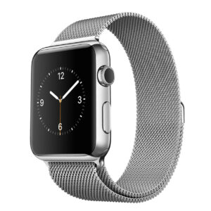 خرید و قیمت | ساعت هوشمند اپل واچ مدل 38mm Stainless Steel Case with Milanese Loop